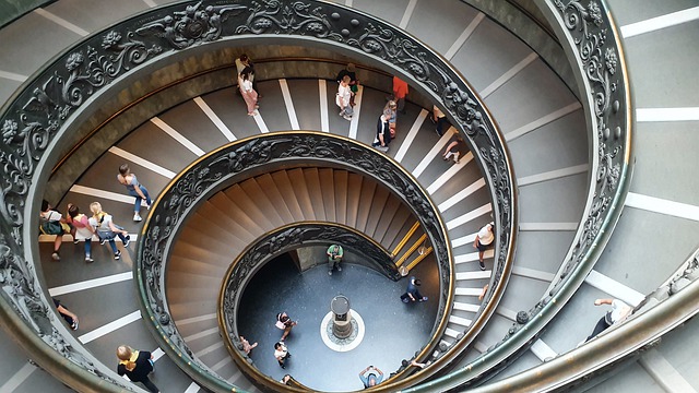 Heart of Vatican Museum Bramante Staircase