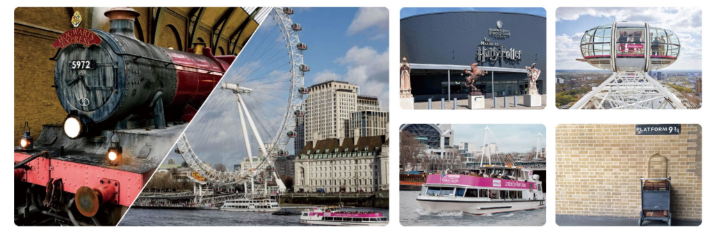 London combination packages